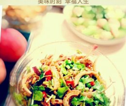 凉拌香辣肚的做法