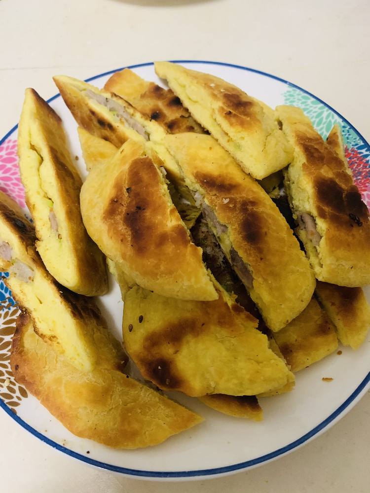 葱花芝麻饼的做法