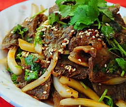 凉拌牛肉的做法