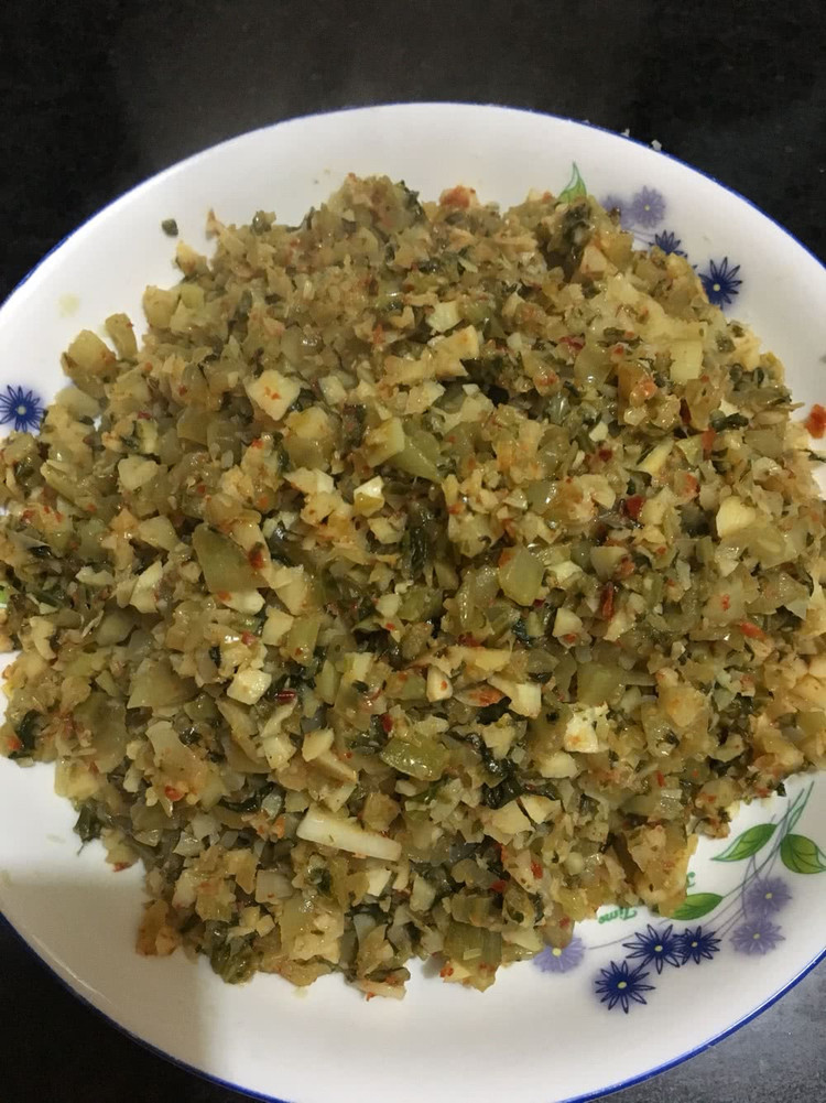 自制酸菜。的做法