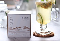 #夏日消暑，非它莫属#自制百香果茶汽水的做法