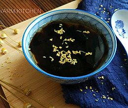清凉甜品：桂花仙草蜜的做法