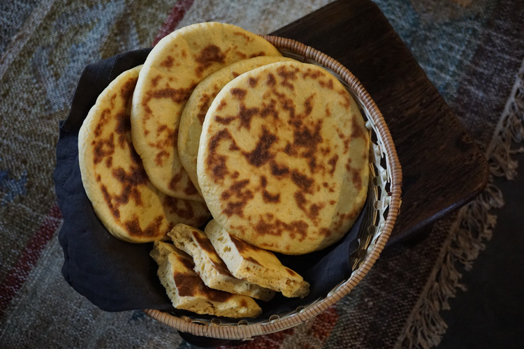 健康营养主食_南瓜全麦发面饼的做法