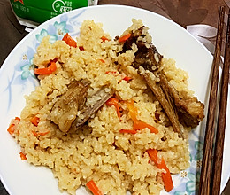 新疆羊排手抓饭的做法