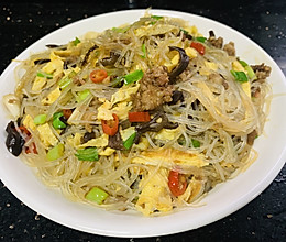 炒粉丝的做法