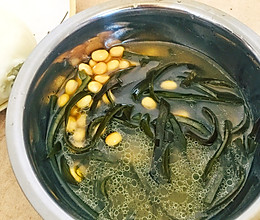 鲜香海带黄豆汤（一定试试）的做法
