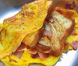 煎蛋吐司的做法