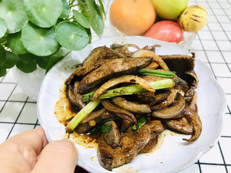 学做零失败的爆炒猪肝的做法