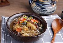 超级下饭的夏日开胃凉菜——皮蛋镭椒茄子【孔老师教做菜】的做法