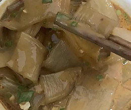 捞汁麻酱小宽粉的做法