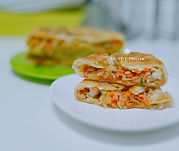 街边小吃：萝卜丝煎饼的做法