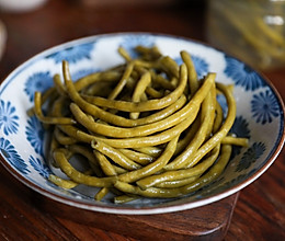简易自制酸豆角的做法