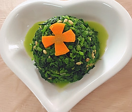 松子仁菠菜的做法