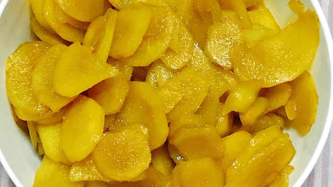 木糖醇姜片的做法