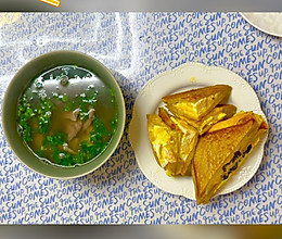#西班牙橄榄中式创意菜#轩的高中早餐的做法