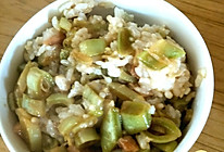 鸡肉豆角饭的做法