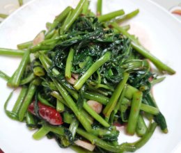 腐乳通心菜的做法