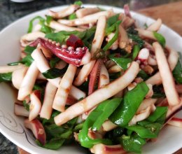 爆炒鱿鱼的做法