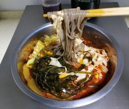 酸辣干荞面饸饹的做法