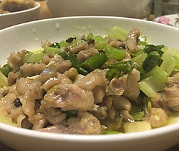 尖椒兔丁的做法