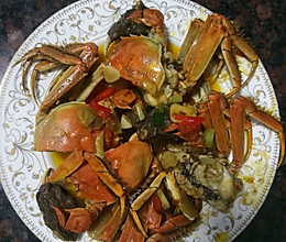 油焖蟹的做法