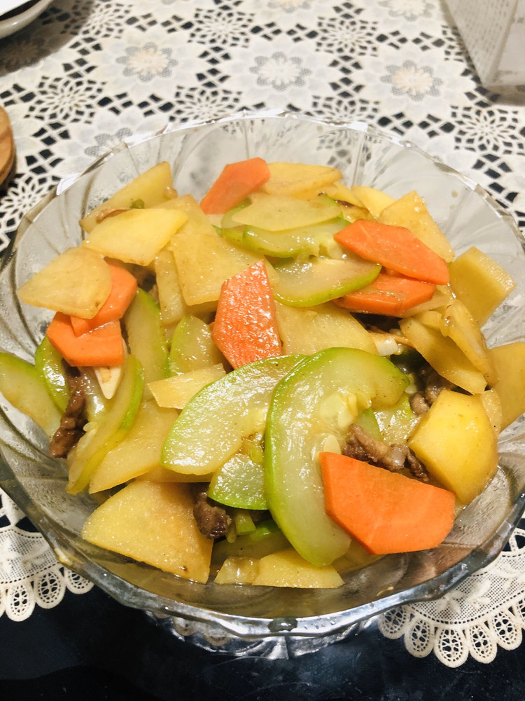 角瓜片片片的做法