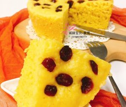混合面发糕的做法