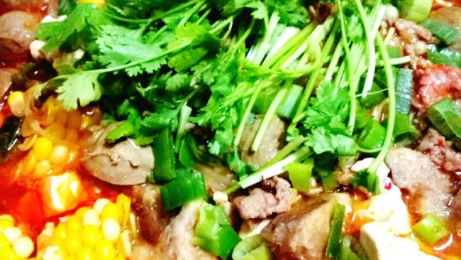 水煮牛肉+牛肉丸的做法