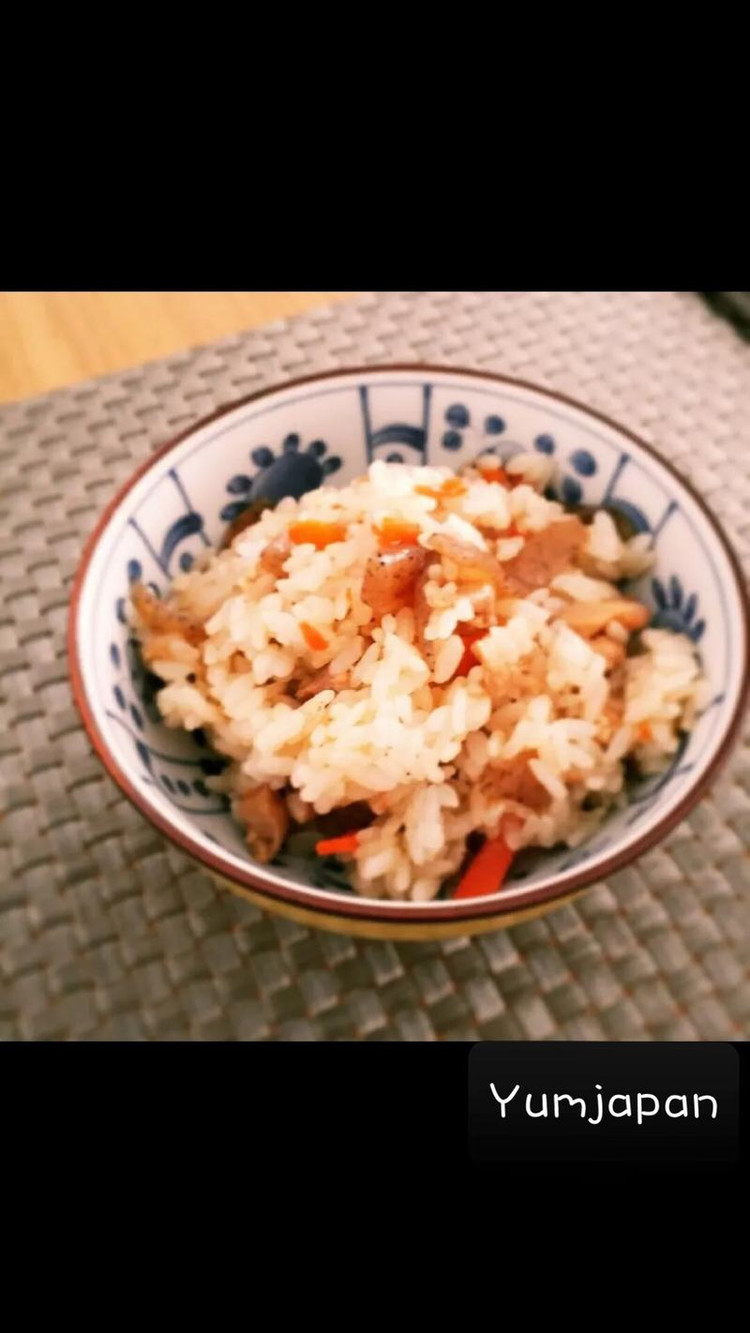 日式鸡肉饭 鸡五目的做法