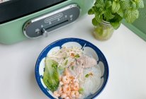 #15分钟周末菜#虾仁米粉的做法