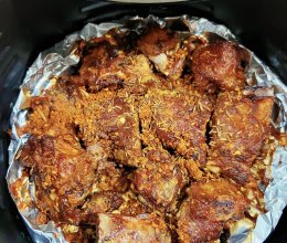 超简单 蒜香排骨（空气炸锅版）的做法