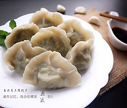 春韭菜豆腐鸡蛋饺子的做法