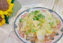 #解腻开胃就吃它#夏日凉拌菜糖醋圆白菜的做法