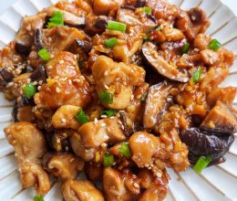 #米饭最强CP#低卡路里香菇滑鸡的做法