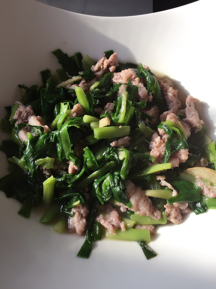 韭菜炒皮皮虾肉的做法