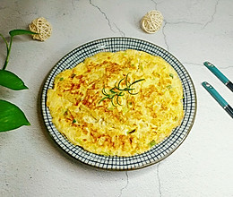 菜脯摊蛋#全电厨王料理挑战赛热力开战！#的做法