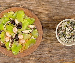 莴笋菜饭 莴笋炒荤素｜美食台的做法