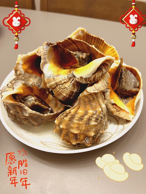 水煮大海螺的做法