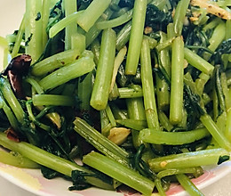 清炒茼蒿的做法