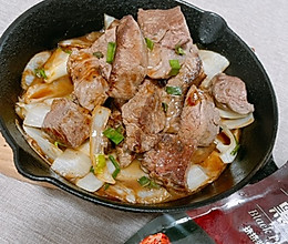 无需腌制の黑胡椒牛排的做法