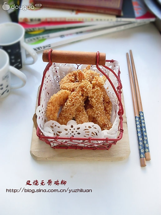 叉烧无骨鸡柳的做法