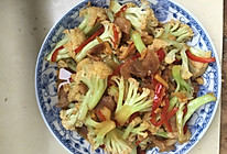 香辣花菜的做法