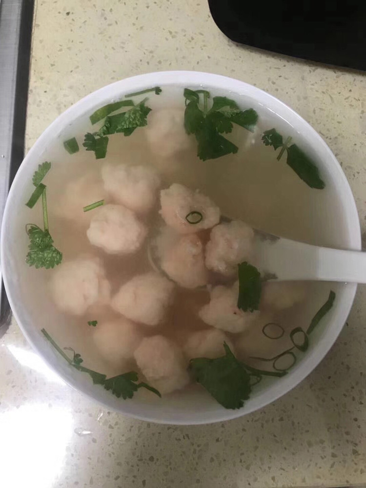 虾丸汤的做法