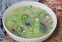 #美食新势力#黄瓜皮蛋汤的做法