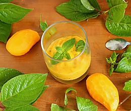 #夏天夜宵High起来!#无敌冰爽的薄荷芒果沙冰的做法