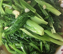 蒜蓉炒油麦菜的做法