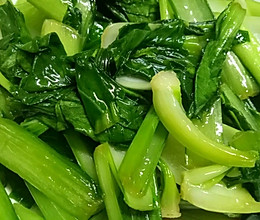 清炒瓢儿白的做法