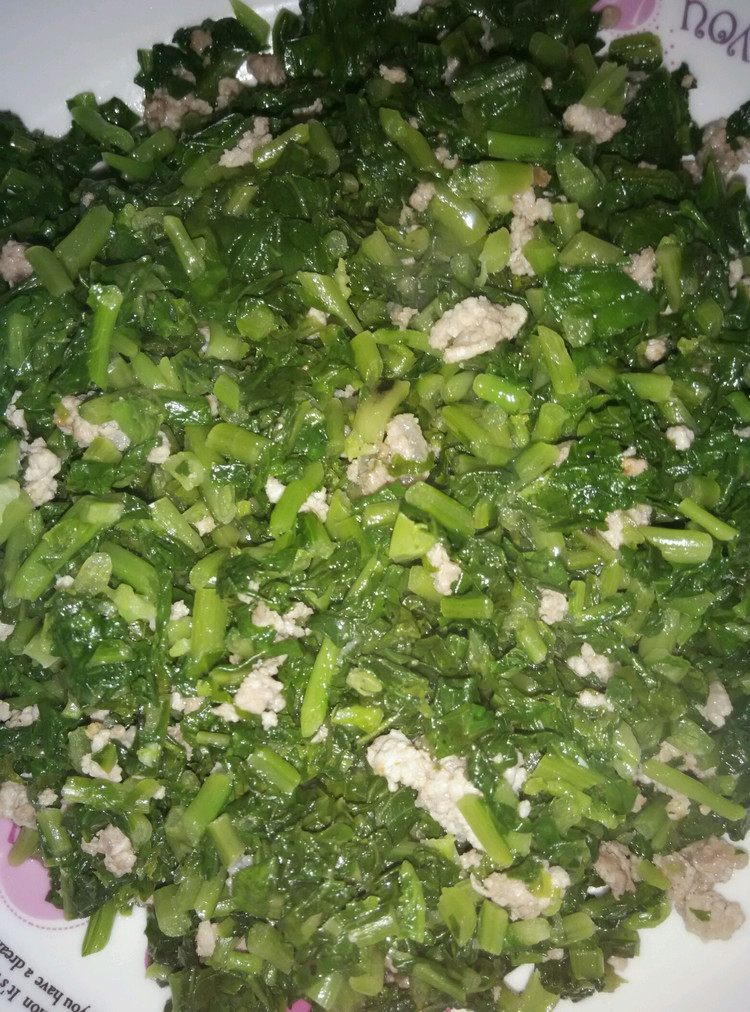 清炒萝卜菜的做法