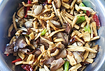 萝卜干炒腊肉的做法