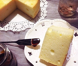 超柔软烫面戚风蛋糕 没有淡奶油也很好吃